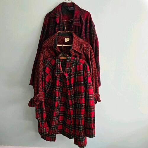 Pendleton and L.L. Bean Vintage Wool Shirts