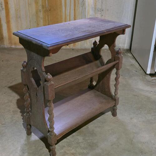 Barley Twist Side Table in the Victorian Manner