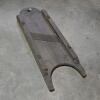 Antique Wooden Slicing Board with Iron Blades - 2