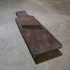 Wooden Mandoline-Style Vegetable Slicer in Rustic Style