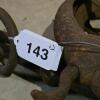 Antique Ice Block Tongs and Pulley Wheel - 5