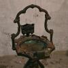 Cast Iron Art Nouveau-Style Smoking Stand - 4