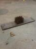 Primitive Wool Carding Board with Metal Spikes