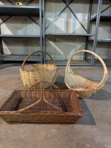 Assorted Vintage Baskets