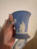 Wedgwood Jasperware Vase and Lombardy Transferware Plates - 2