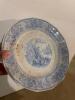 Wedgwood Jasperware Vase and Lombardy Transferware Plates - 8