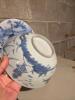 Dutch Blue Plate and Blue and White Asian-Style Bowl - 5