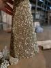 Christmas Garland and Glitter Cone Trees Holiday Decor - 6