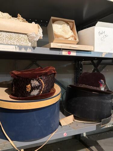 Vintage Women's and Mens Hats, Baby Clothes and More!