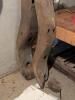 Two Wooden Ox Yoke Halves with Primitive Patina - 3
