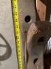 Two Wooden Ox Yoke Halves with Primitive Patina - 4