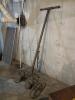 Antique Iron and Wood Seed Planter with Double Hoppers