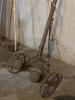 Antique Iron and Wood Seed Planter with Double Hoppers - 2