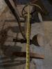 Antique Iron and Wood Seed Planter with Double Hoppers - 6