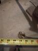 Antique Garden Cultivator with Iron Wheels and Wooden Handle - 5