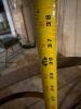 Antique Iron Farm Plow with Large Metal Wheel - 6