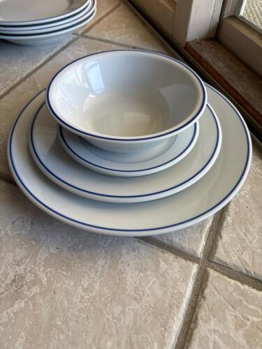 Apilco France White Porcelain Dinnerware