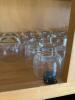 Assorted Glass Drinkware Including Monogram Glasses - 8