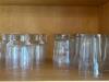 Assorted Glass Drinkware Including Monogram Glasses - 10