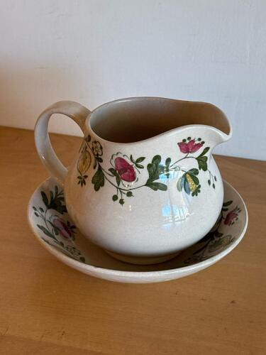 Vintage Johnson Bros Gretchen Staffordshire Creamer Set