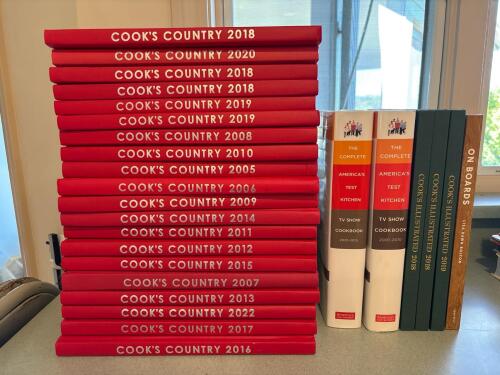 Cookbook Hard Cover Collection #1