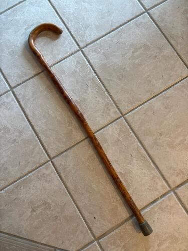 Wood Cane with Rubber Tip