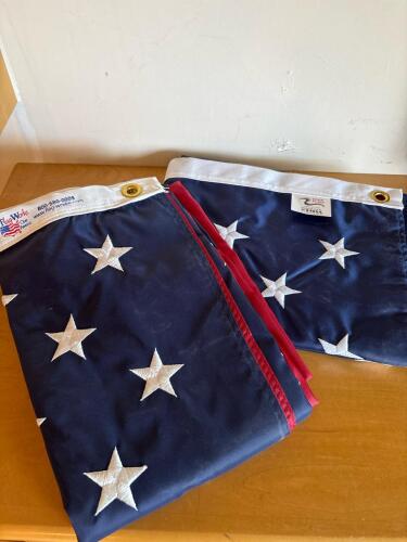 American Flags with Grommets
