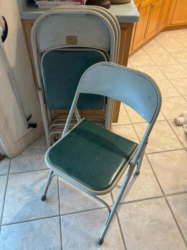 Four Samson Folding Chairs