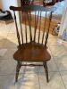 Windsor-Style Wooden Side Chair