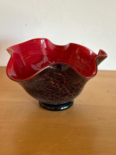 Hawaiian Hand-Blown Glass Bowl