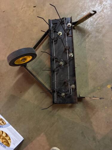 John Deere Lawn Dethatcher Attachment