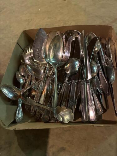 Assorted Silverplate Flatware, Rogers & Bro. Reinforced Plate