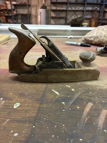 Vintage Wood and Metal Hand Plane