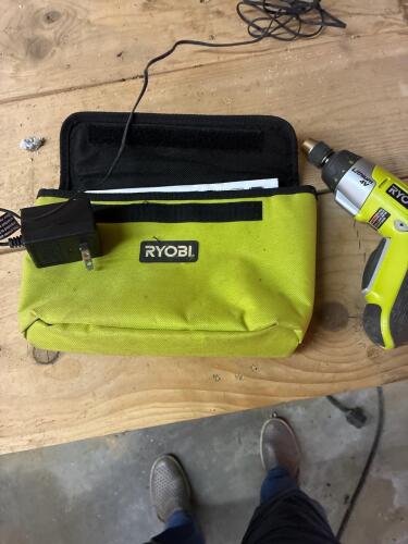 Ryobi HP41L 4V Lithium-Ion Screwdriver with Charger and Case