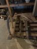 Antique Wooden Ox Yoke with Iron Hardware