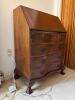 Chippendale-Style Slant Front Secretary Desk - 2