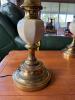 Pair of Brass and Ceramic Table Lamps, Possibly Stiffel - 3