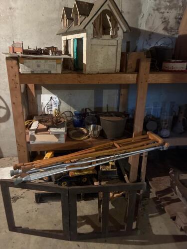 Assorted Vintage Toys, Housewares, and Tools