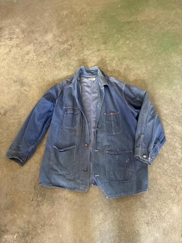 Montgomery Ward Denim Work Jacket