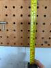 Pegboard Wall Panels with Metal Tool Hooks and Shelf - 5