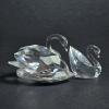 Pair of Swarovski Crystal Swan Figurines - 2