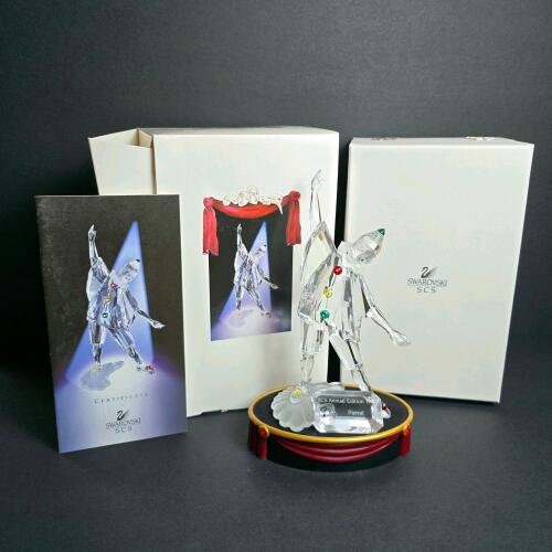 Swarovski SCS Crystal Pierrot Figurine Annual Edition 1999