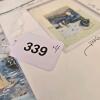 Framed Beach Watercolor With Seagulls by Donna Bednarz - 10