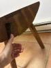 Rustic Wooden Bench in Primitive Style - 5