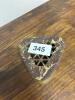 Triangular Marble Incense Burner Box with Lattice Lid - 5