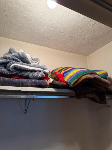 Assorted Blankets and Throws Including Crochet and Fleece