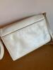 Etienne Aigner Cream Leather Shoulder Bag - 9