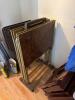 Folding TV Trays and Folding Wooden Chairs Assortment - 2