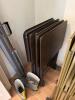 Folding TV Trays and Folding Wooden Chairs Assortment - 4
