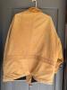 Tan Suede Leather Coat with Quilted Lining - 5